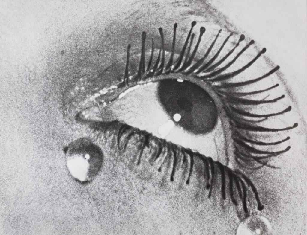 MAN RAY, Glass Tears, 1976, Photo by Renato Ghiazza