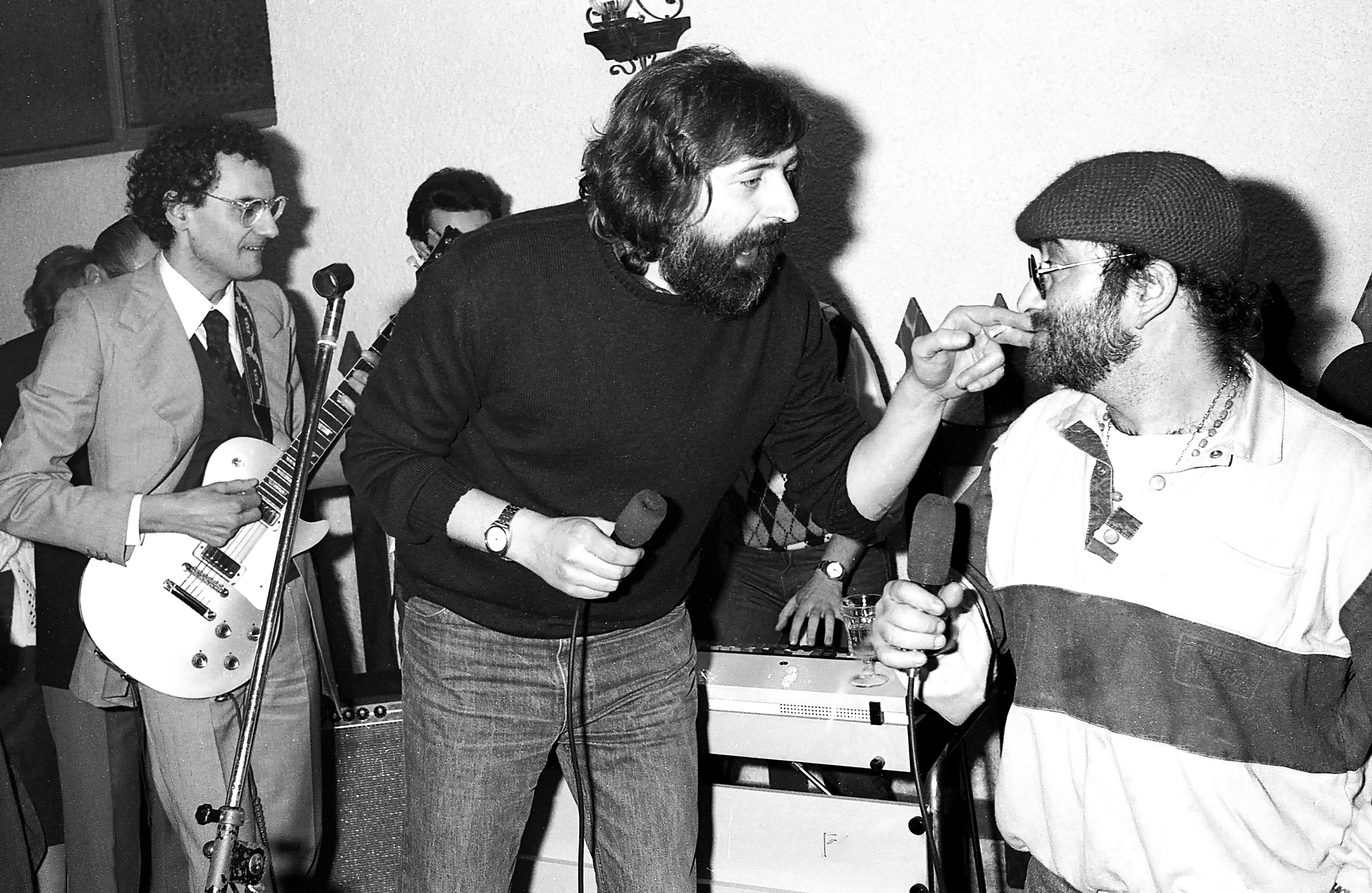 Courtesy of Calamaro Edizioni - Dalla e Guccini, fotografia di Piero Casadei