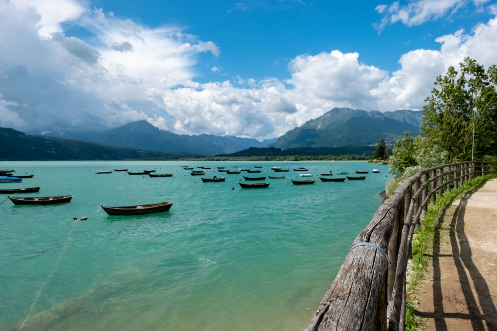 Lago di Santa Croce - Shutterstock. Photo by Mary Bottacin