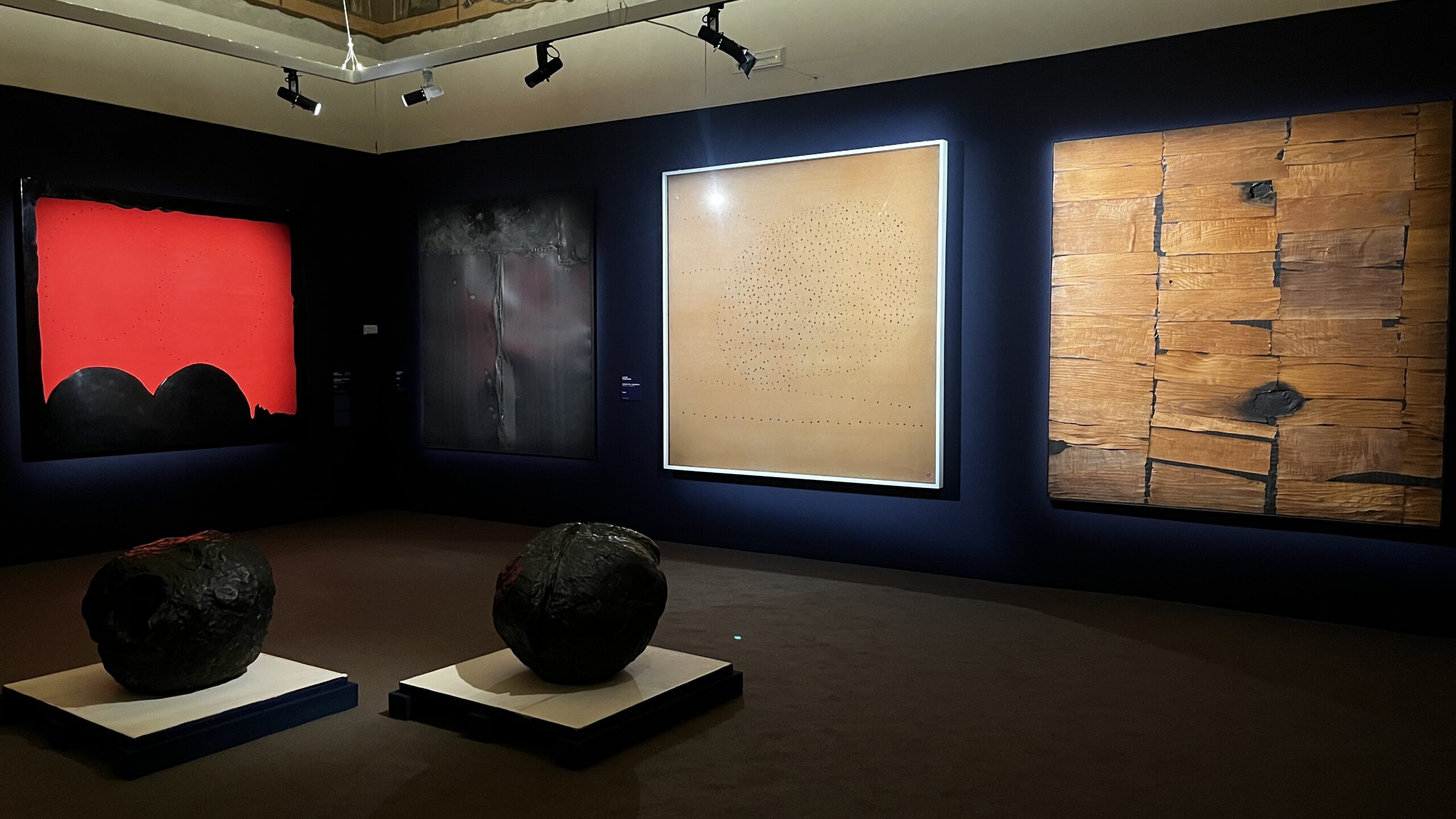 Courtesy of Arthemisia Allestimento mostra "1950-1970. La grande arte italiana. Capolavori dalla Galleria Nazionale d’Arte Moderna e Contemporanea"