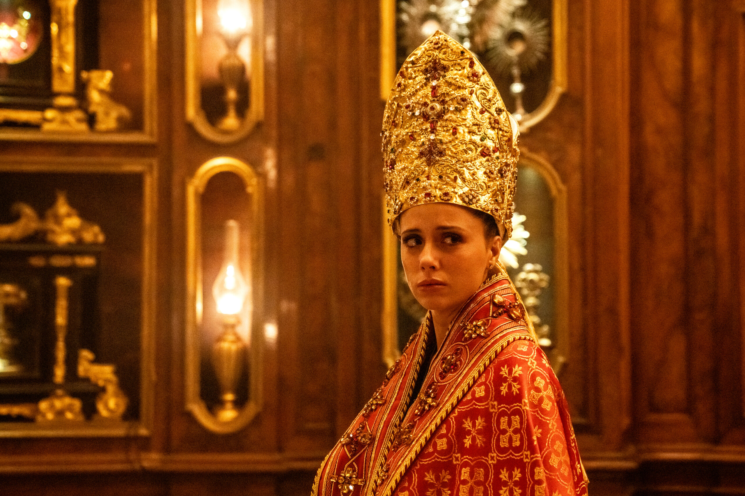 Parthenope by Paolo Sorrentino _ From left Celeste Dalla Porta and Stefania Sandrelli_ photo by GIanni Fiorito