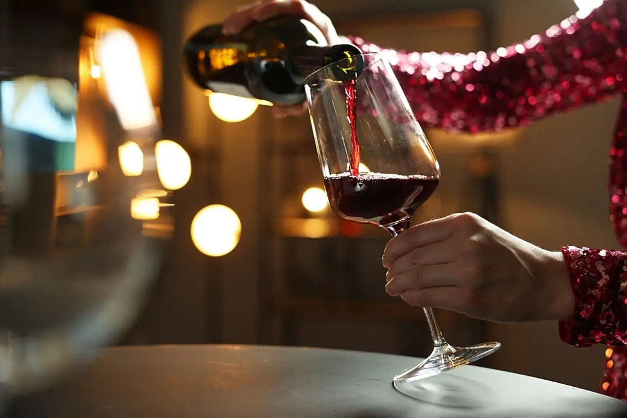 bicchiere da vino rosso