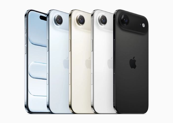 Apple iPhone Air colori