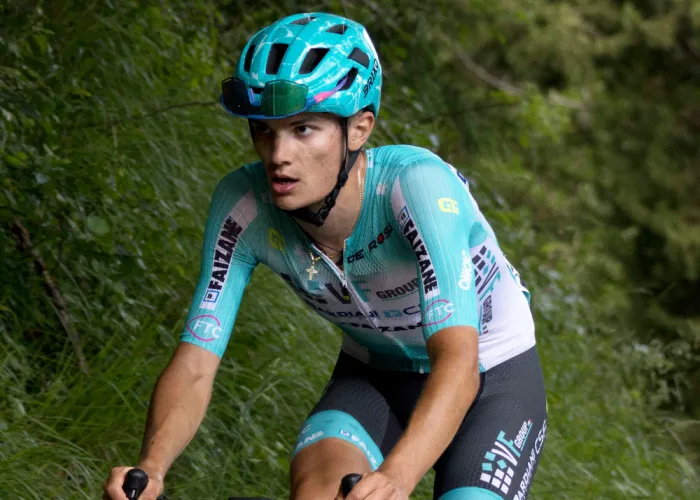 Giulio Pellizzari al Giro d'Italia 2024