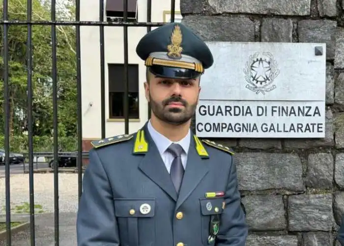 Il Capitano Alberto Conte della guardia di Finanza