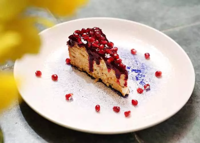 cheesecake melograno