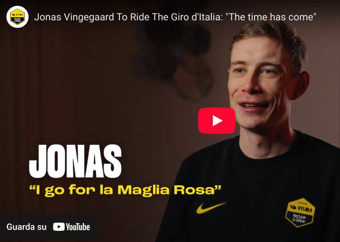 Jonas Vingegaard al Giro d'Italia 2026