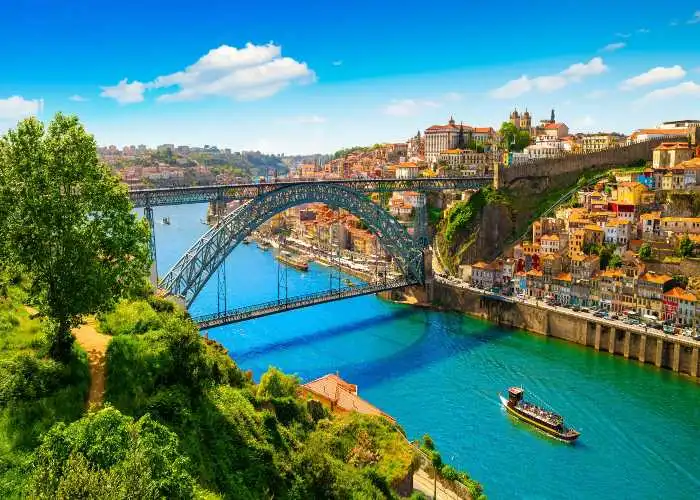 La città di Porto, Portogallo