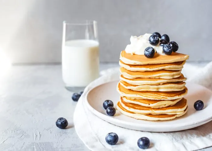 Pancake ai mirtilli