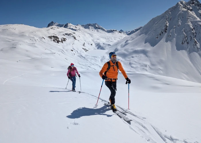 Due scialpinisti